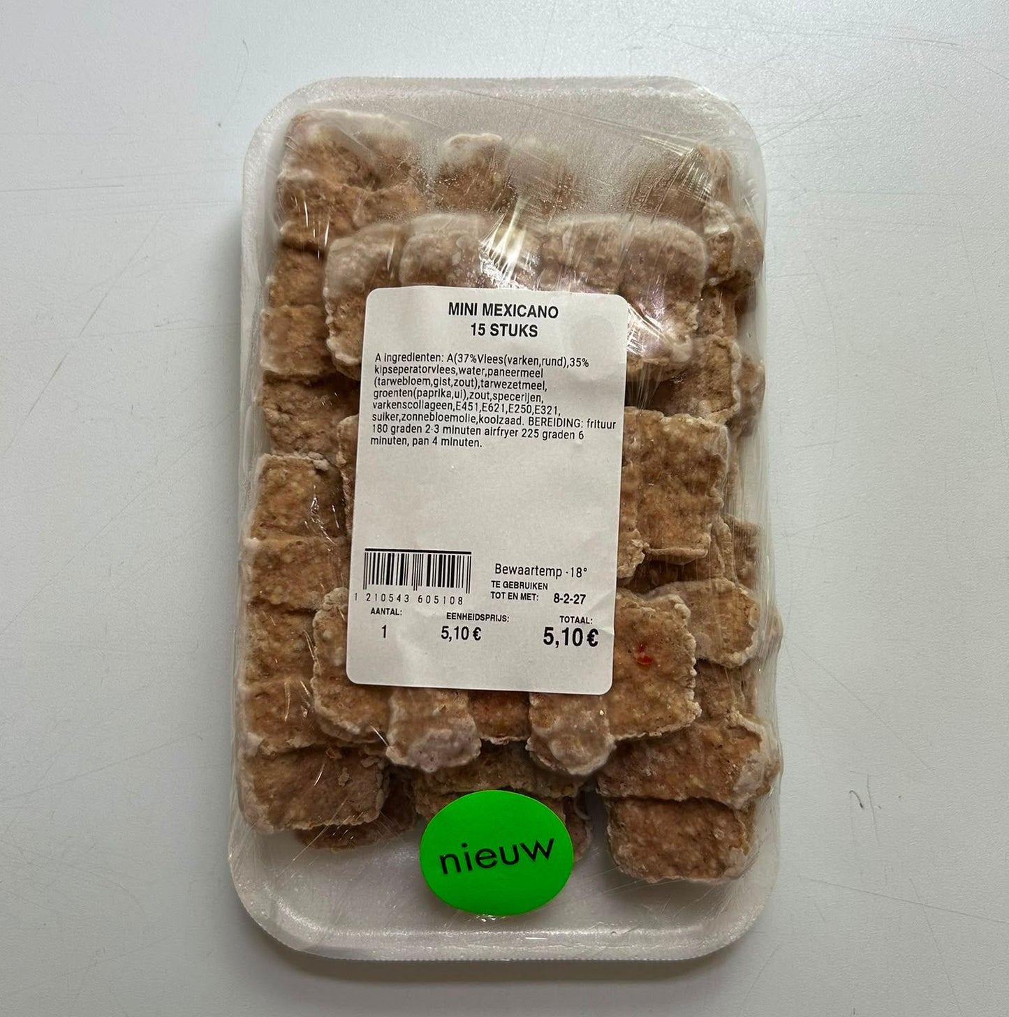 Mini Mexicano 15 stuks